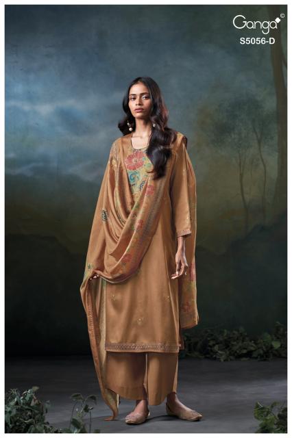 Ganga ezria 5056 wholesale dress material in odisha